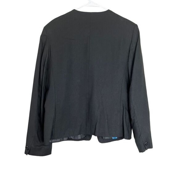 ‎Vintage Pendleton Country Sophisticated Black Button Blazer Size 14 - Picture 2 of 9